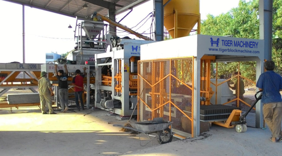 Tiger Block Making Machines in Vietnam