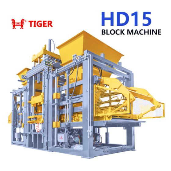 HD15 Cement Concrete Block Making Machine
