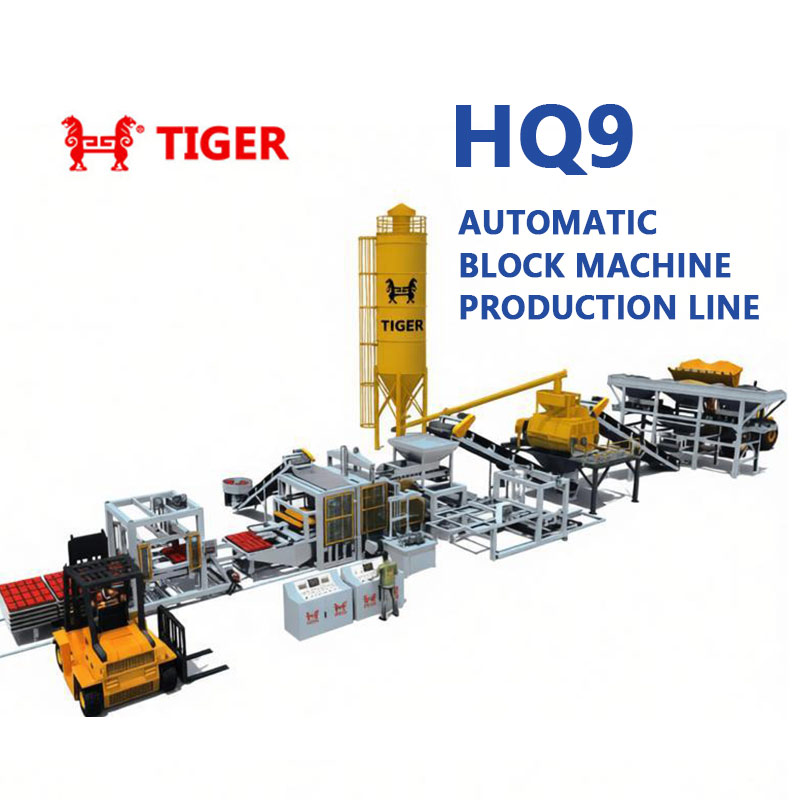 Automatic Concrete Block Production Line