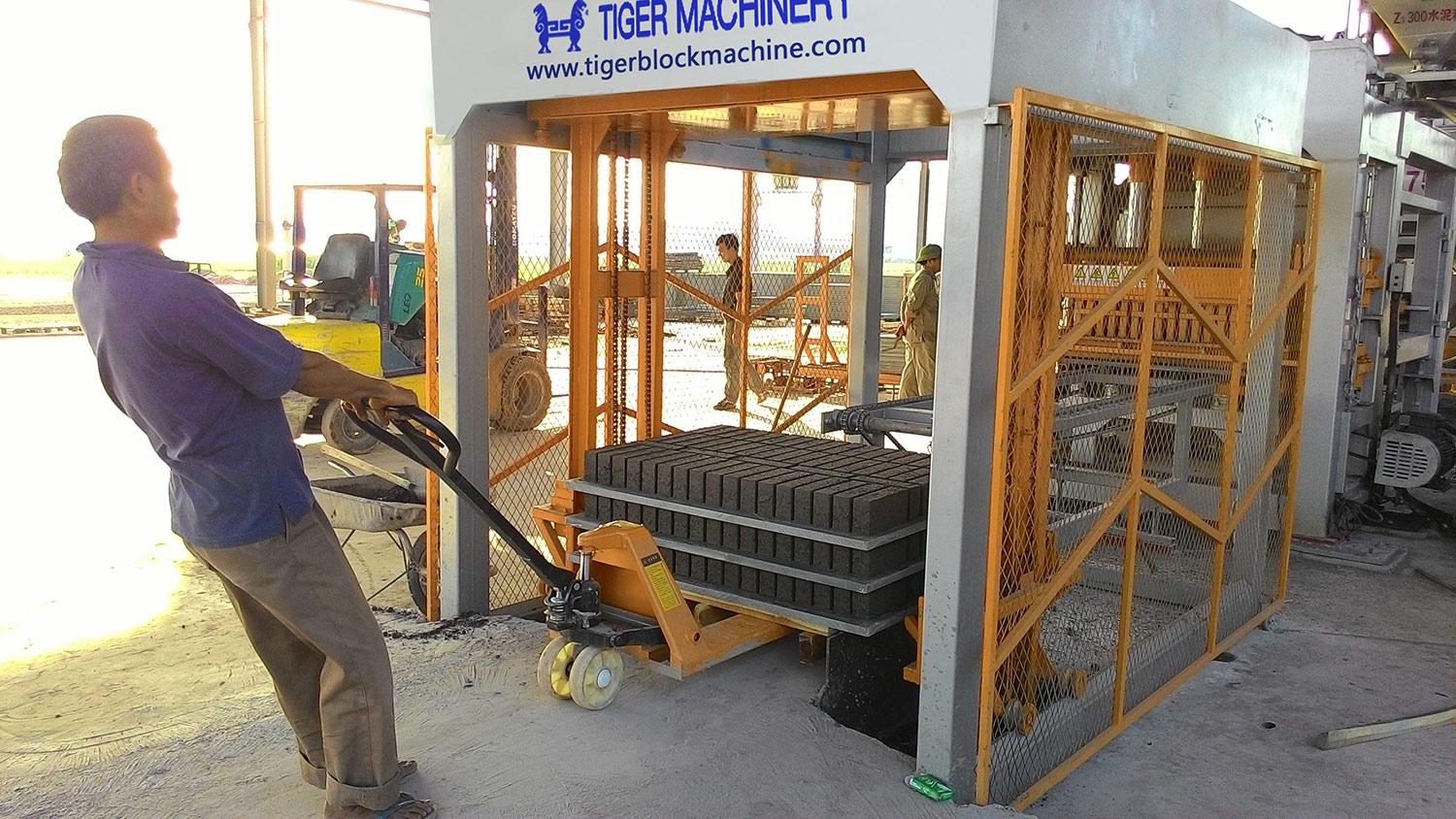 Tiger Block Making Machines in Vietnam