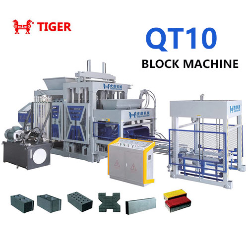 QT10-15 automatic Block Machine