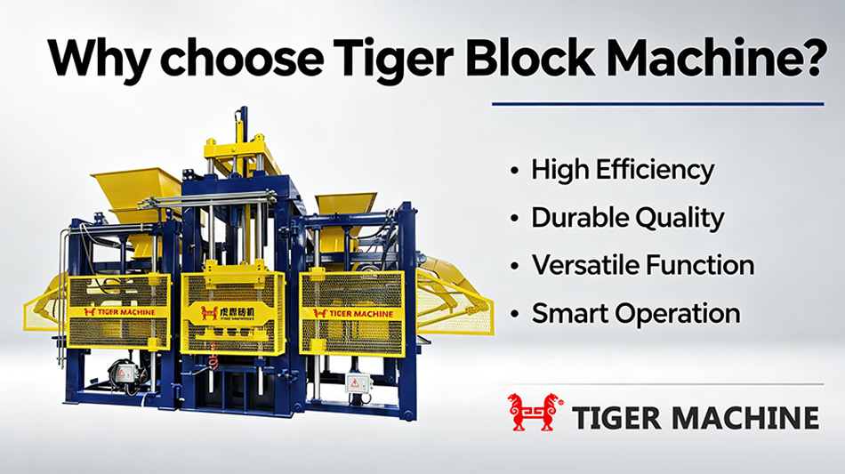 Advantages of the Tiger Block Machine