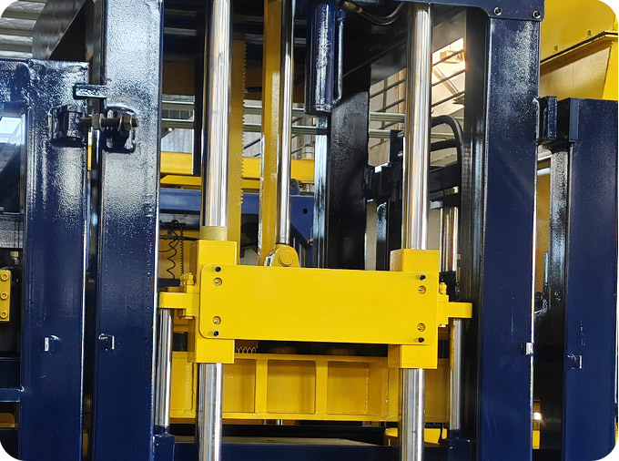 automatic Block machine frame